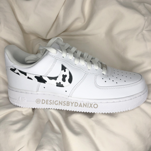 Cow Print Custom Sneakers